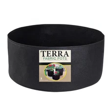 Terra Premium Breathable Grow Bag Fabric Pot - 100 Gallon - 38 Wide x 20" Height