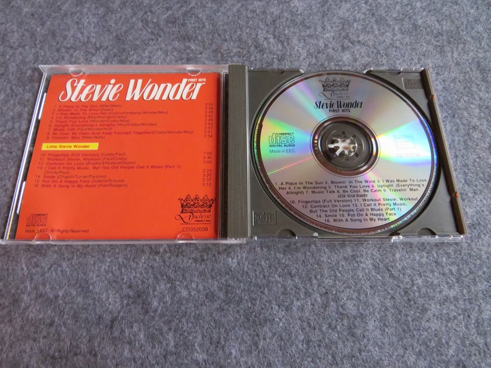 Stevie Wonder - First hits ( 1989 ) incl. Uptight & Fingertips - Bild 3 von 3