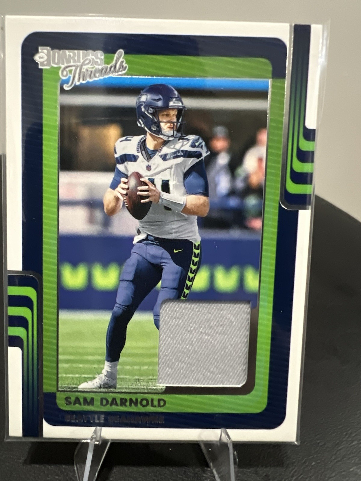 2025 Panini Donruss Donruss Threads Sam Darnold #DTH-SDD (MEM)