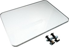 ATS Replacement Eye Shield for Bench Grinders, 4x5 Inch Lexan, Made in USA