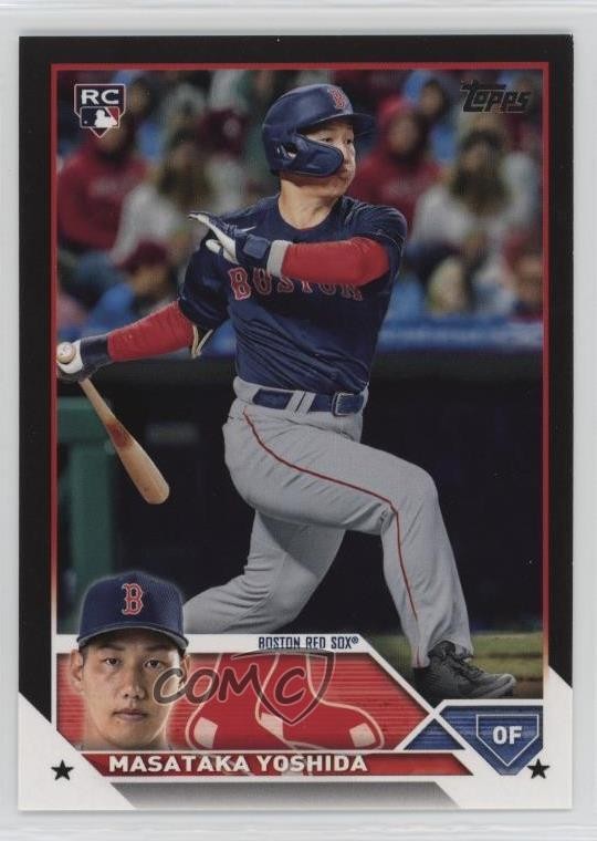 2023 Topps Series 2 Black /72 Masataka Yoshida #471 Rookie RC