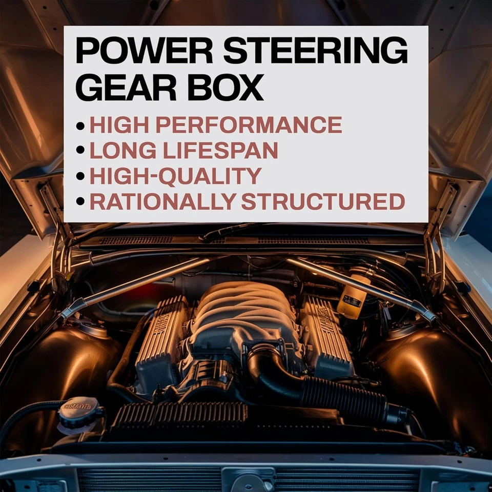 Caja de cambios de dirección asistida apta para Chevy Camaro Malibu GMC Sprint Pontiac 1977-1979 Foto 4 de 4