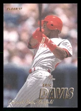 1997 Fleer #293 - Eric Davis - Cincinnati Reds