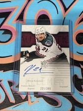 Milos Kelemen 221/399 Future Watch Signed 2023-24 Upper Deck SP Authentic (DN1)