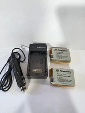 Powerextra 2 LP-E8 Batteries + wall /car Chargers for Battery for canon DSLR 