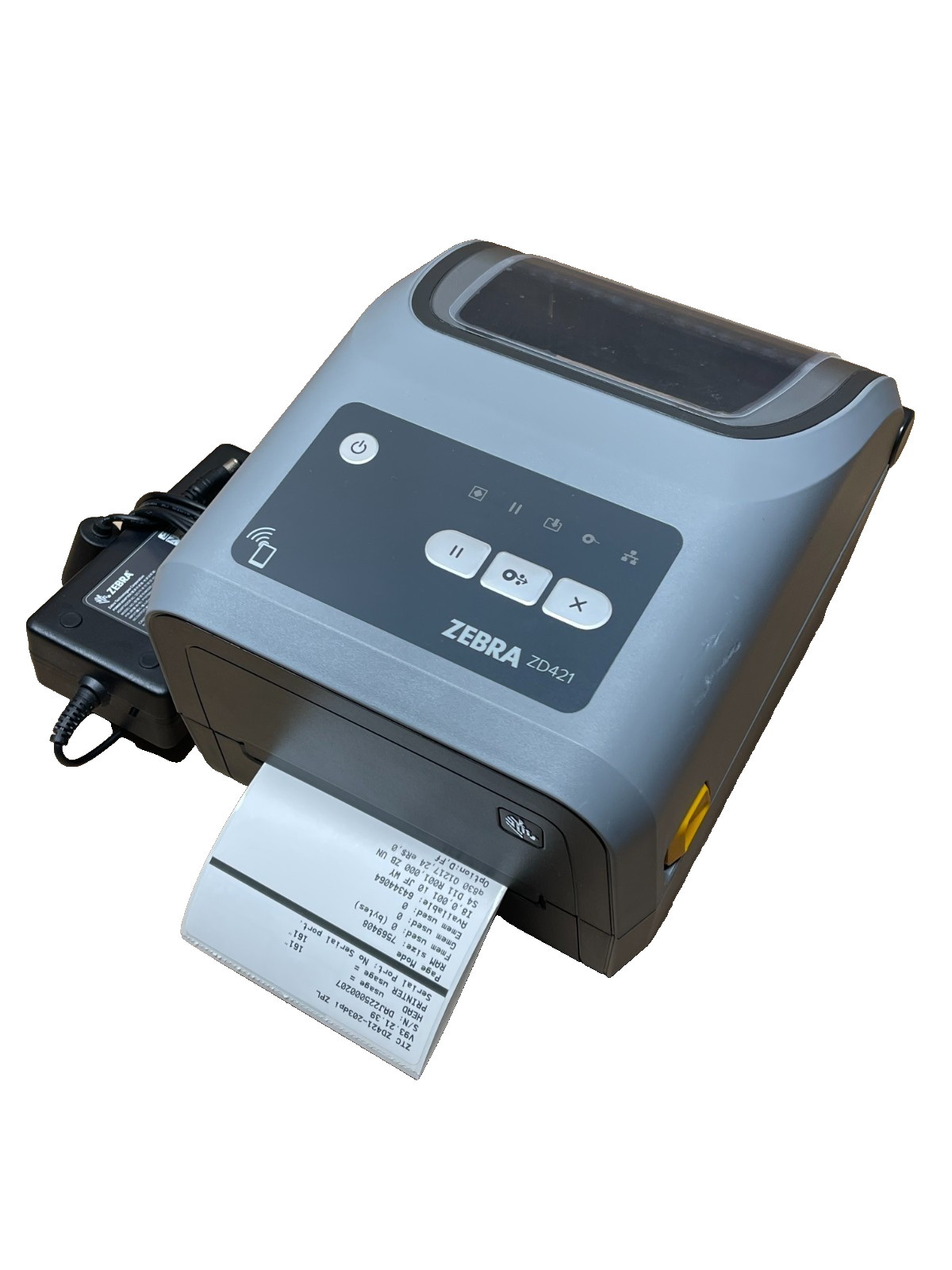 Zebra ZD421C 4in Thermal Transfer Printer ZD4A042-C01E0540 Ethernet Bluetooth