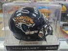 Calvin Ridley Signed Jaguars Mini Helmet JSA  Authenticated