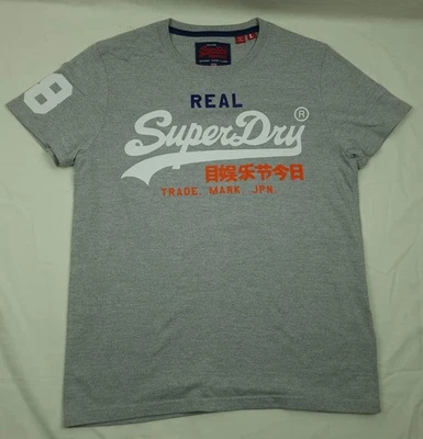 - T SHIRT HOMME SUPERDRY REAL VINTAGE TAILLE M (ÉTIQUETTE L ASIA) TRÈS BON ÉTAT - Photo 1/4