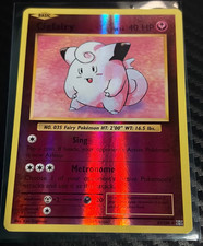 Pokemon TCG - Clefairy - 63/108 - Evolutions Reverse Holo Card