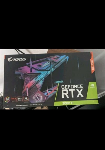 GIGABYTE AORUS RTX 3060 TI Master 8gb ATTENZIONE LEGGERE DIFETTOSA PLEASE READ