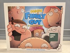 Inside Family Guy By Frazier Moore Signed By Seth MacFarlane Autographed HC 2019