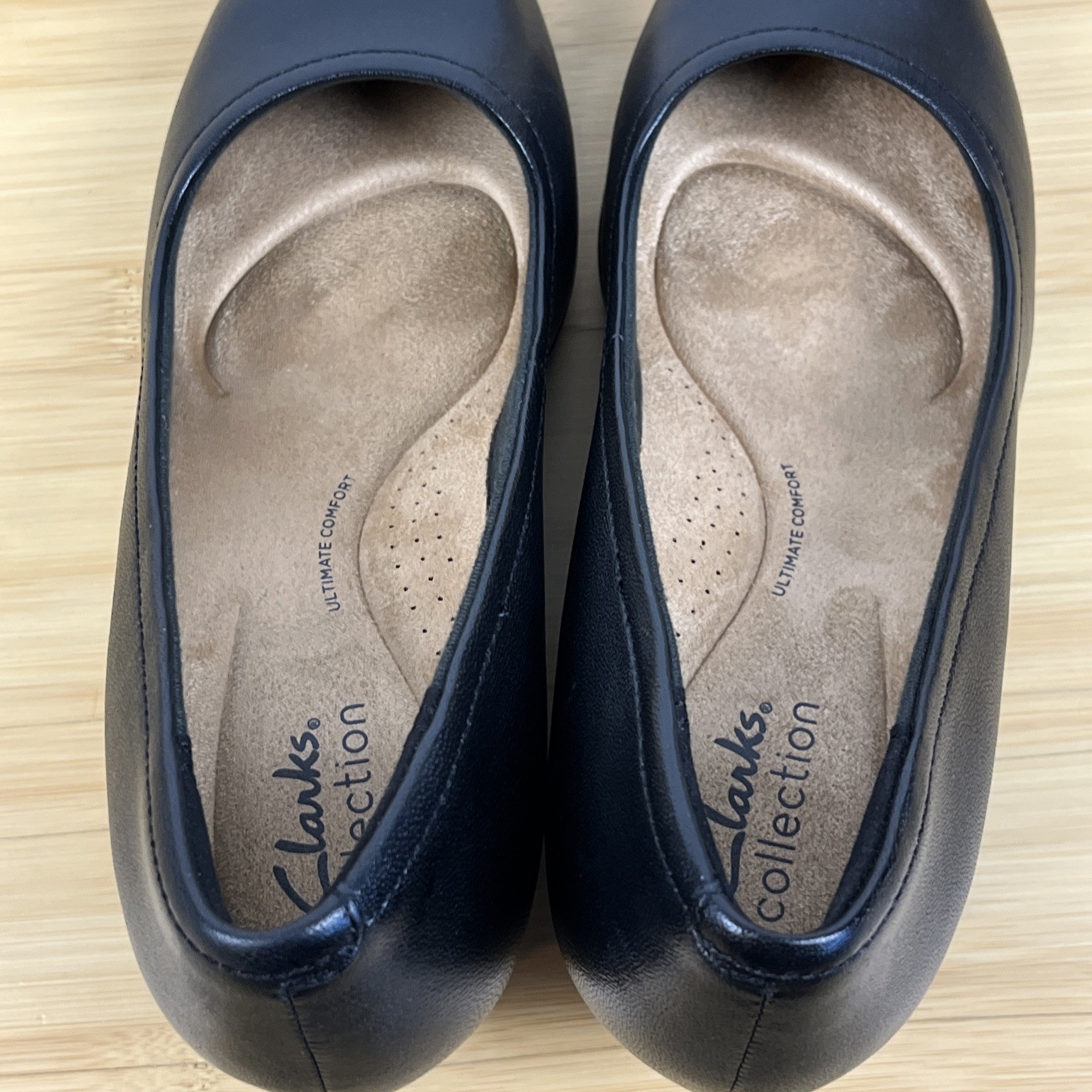 Clarks Black's Emily 2 Ruby Pump, Black Leather, … - image 8