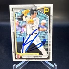 Konnor Griffin 2024 Bowman Draft Signed Auto IP 1st RC Card #BD-22 Pirates!!!!!