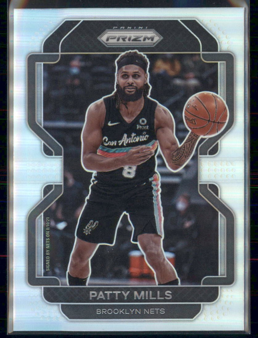 2021-22 Panini Prizm - Patty Mills Silver Prizm #151