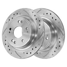 Rear Brake Rotors for 2009 2010 2011 2012 2013 2014 Acura TSX, 2016-2021 ILX,