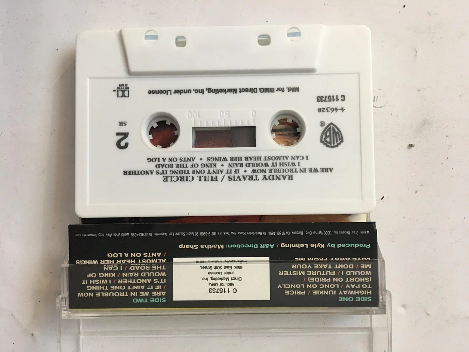 Full Circle, Randy Travis Tape Cassette - Image 3 of 4