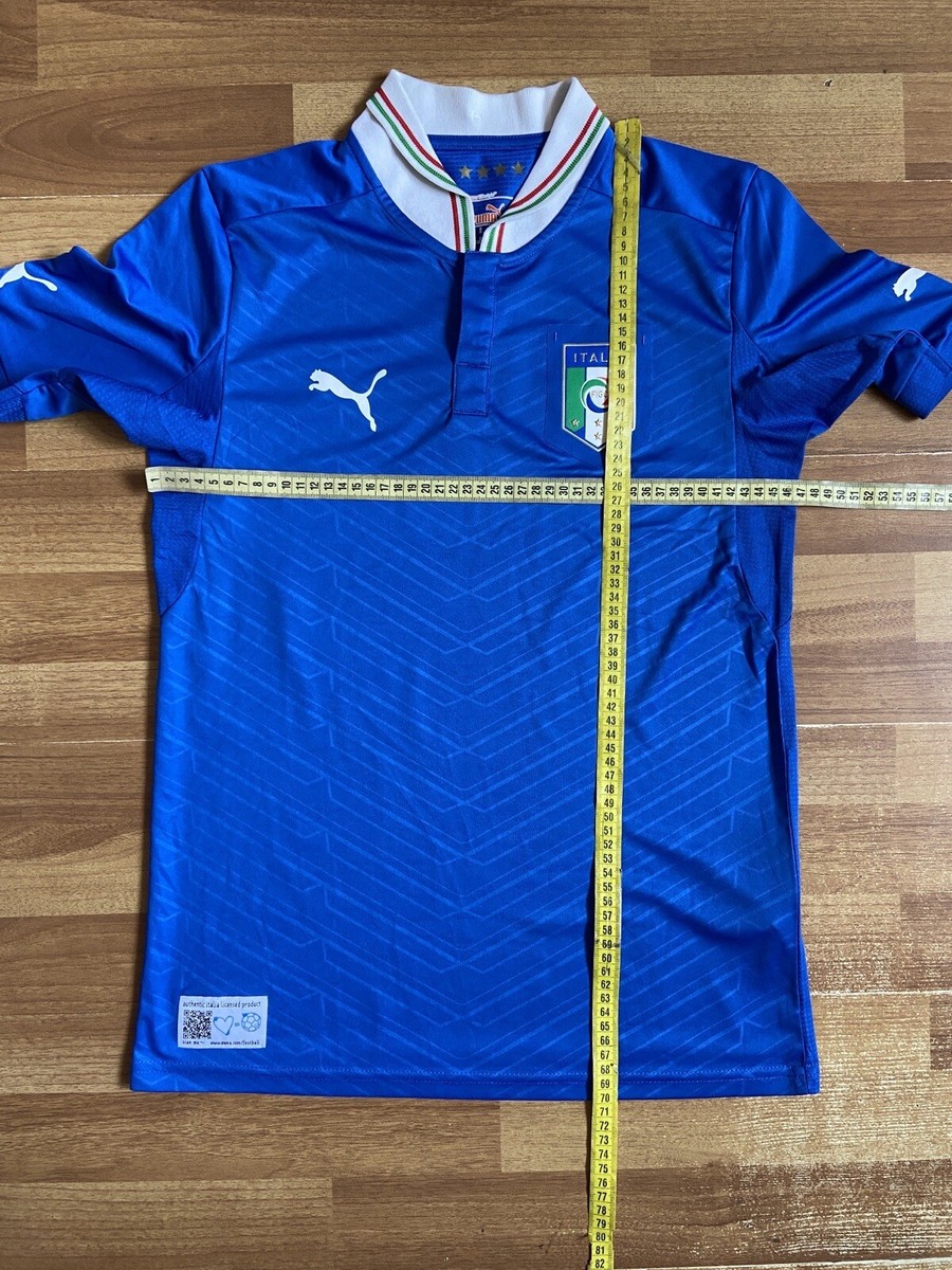 Puma イタリア代表 2013 サッカーシャツ L ITALY 2012 2013 GOALKEEPER FOOTBALL SHIRT SOCCER JERSEY PUMA