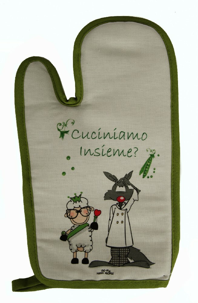 Guante de cocina HAPPY PEOPLE artículo KA08330101 MADE IN ITALY