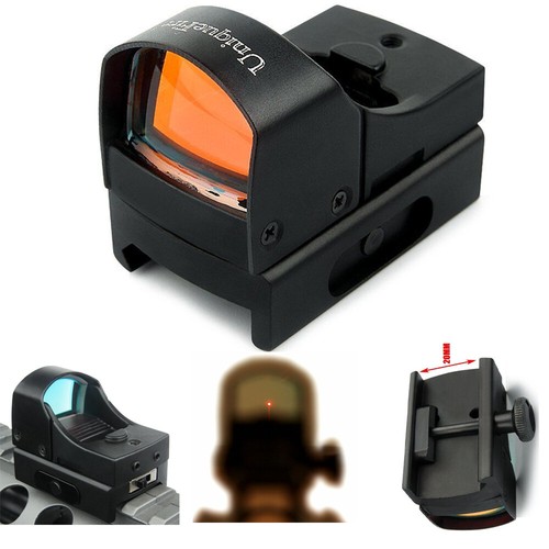 Mini Red Dot Sight Holographic Reflex Scope 3MOA with 20mm Mount for Optics - Picture 1 of 11