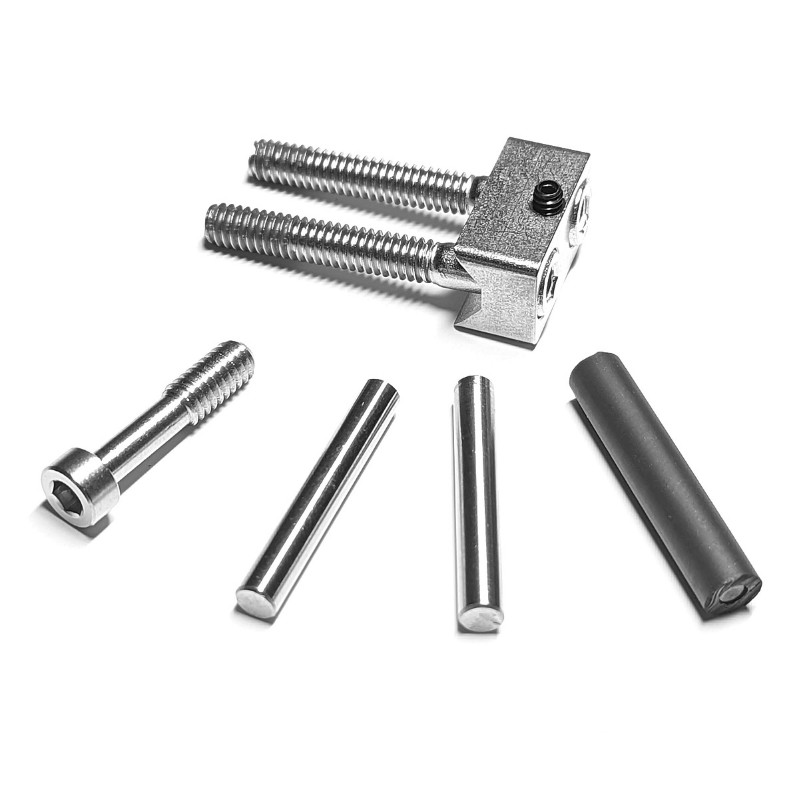 RUGER 10/22 STAINLESS STEEL V-BLOCK CROSS PINS VITON BUFFER TAKE DOWN SCREW KIT