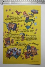 Pubblicità Stampa Cap'n Crunch Vintage 