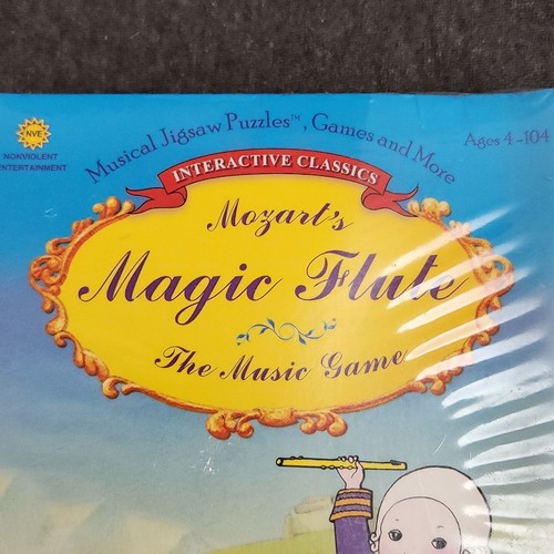 Mozart Magic Flute CD Game Interactive Music Games Puzzle Riddle Trivia Story PC - Picture 2 of 10