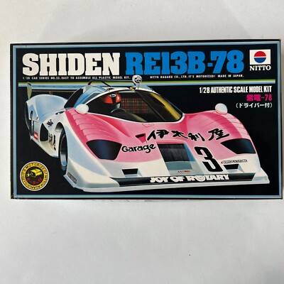 Rare NITTO SHIDEN RE13B-78 1/28 Car Series No.23 Motorized No. 667 