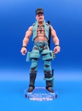 G.I. Joe Classified Gung-Ho Retro Acrylic Base     No Toy Included