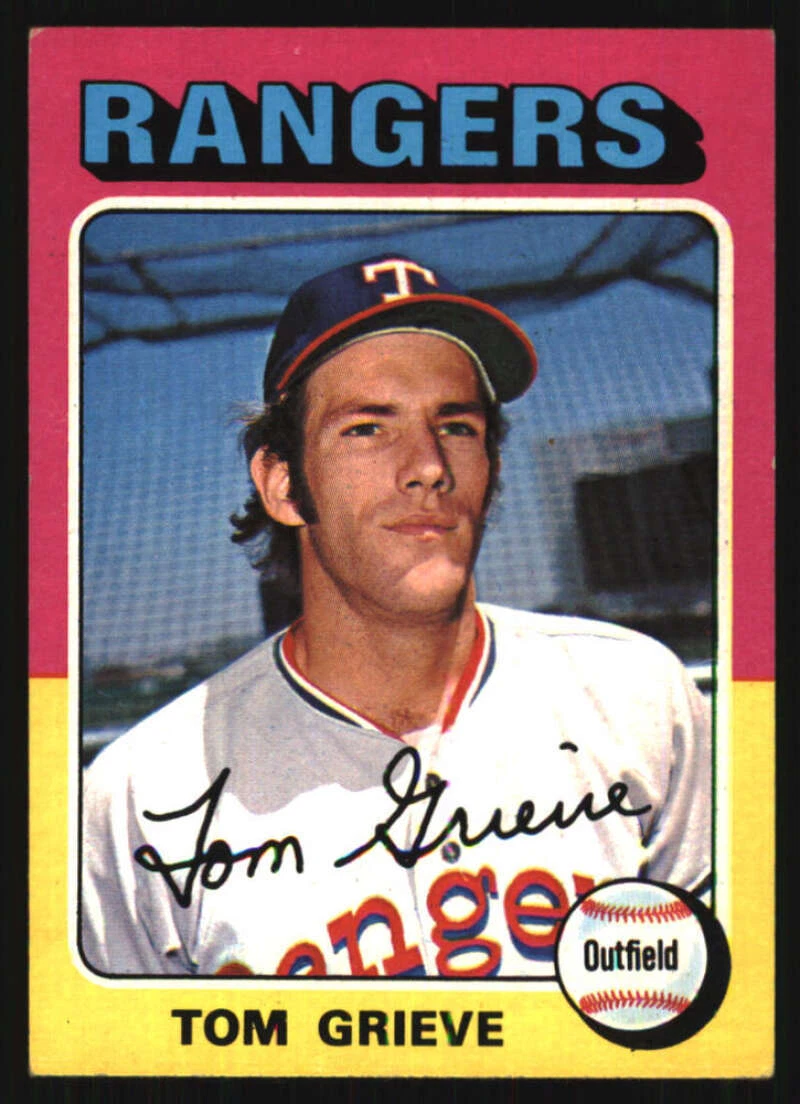 1975 Topps Mini #234 Tom Grieve EXMT/EXMT+ Rangers 606622