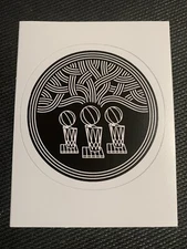 WORLD CHAMPIONS GOLDEN STATE WARRIORS Dynasty Sticker 2.7" Curry California