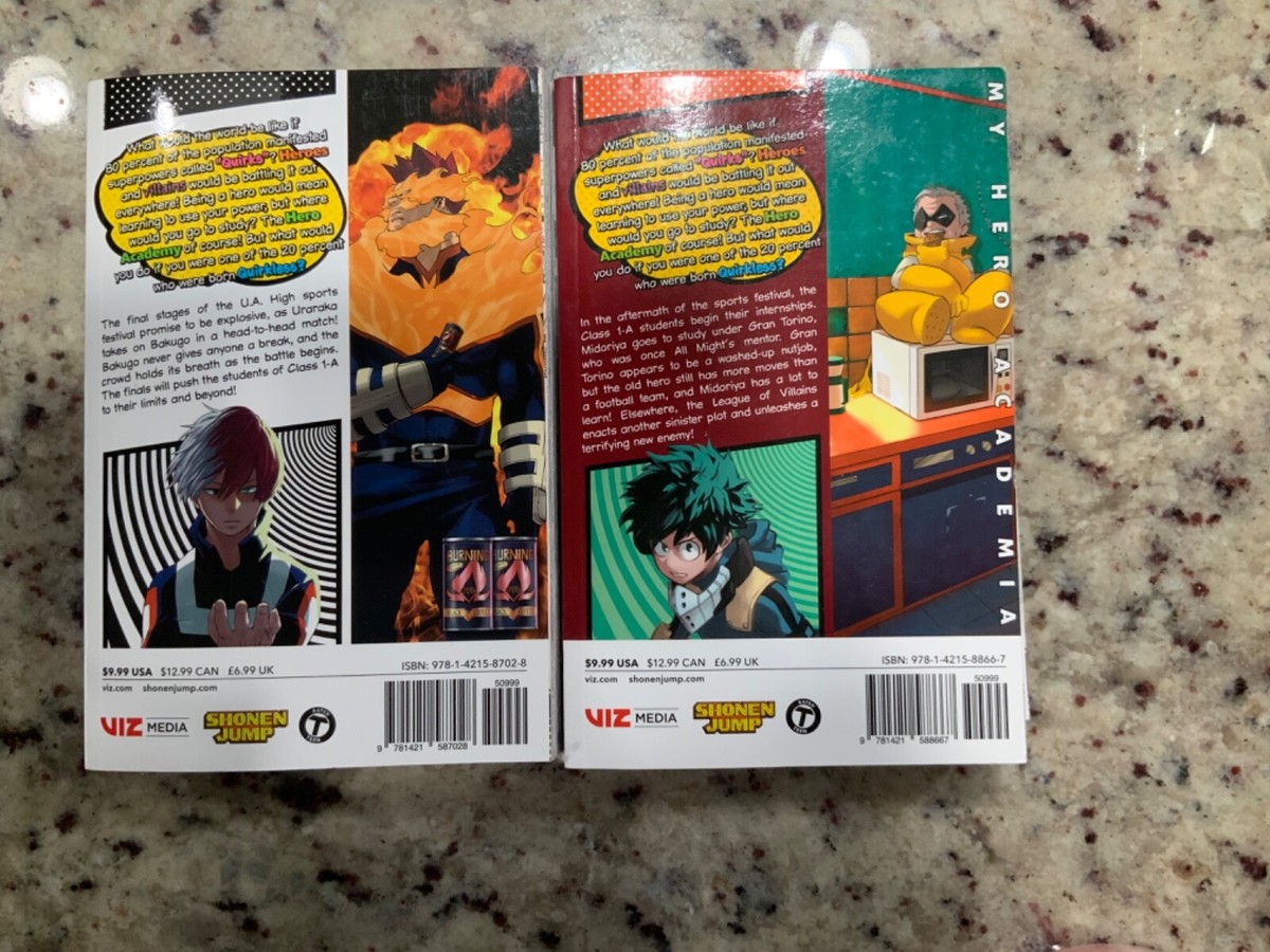 MY HERO ACADEMIA 9 Volume lot Manga MHA | eBay