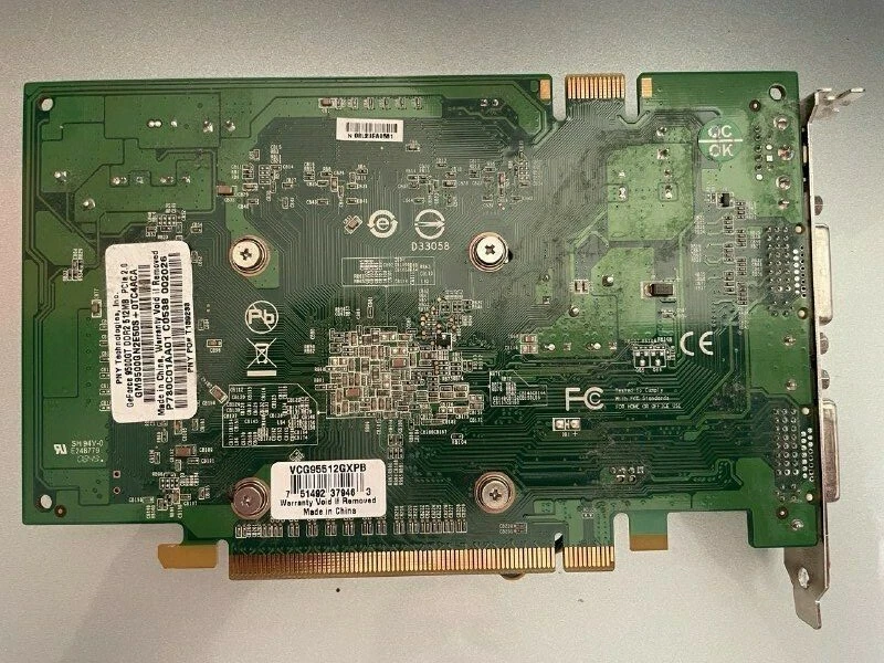 PNY GeForce 9500 GT 512MB DDR2 128-Bit 2x DVI PCI-E VCG955512GXPB - Image 3 of 3