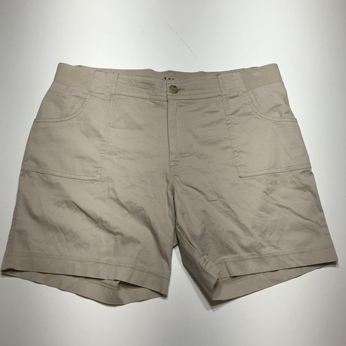 Lee Riders Shorts womens Size 16 Tan 