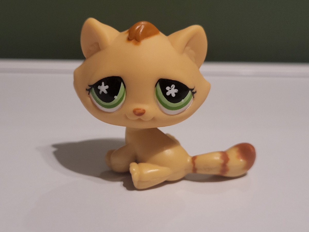 LPS Littlest Pet Shop 猫 フィギュア LPS #747 LITTLEST PETSHOP ORIGINAL CHAT CAT AUTHENTIQUE GOUTTIERE