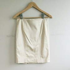 119 Bebe Italian Sateen Double Split Midi Skirt 2