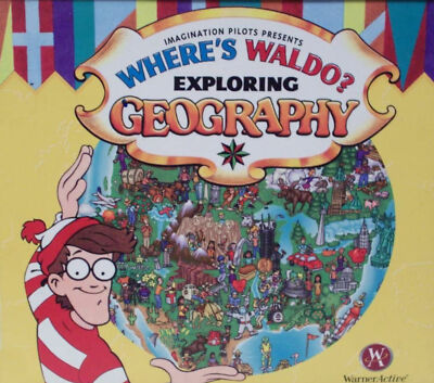 WHERE'S WALDO EXPLORING GEOGRAPHY PC GAME +1Clk Windows 11 10 8 7 Vis XP Install