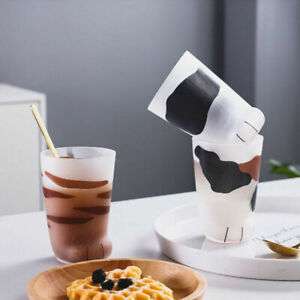 Creative Cute Cat Paws Glass Tiger Mug Office Coffee Mug Tumbler Milk Cup XENIC