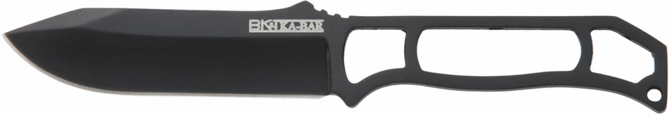 Нож шейный KA-BAR BK23BP Becker скелет лезвие 3,25 дюйма нержавеющая ручка EDC черный - Изображение 3 из 3
