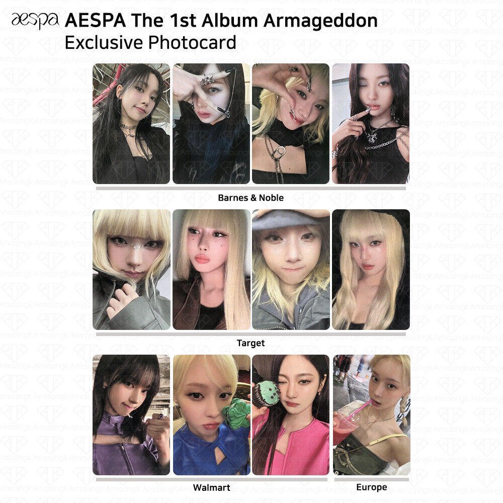 Aespa The 1st Album Armageddon Target Walmart B&N Europe Aespa The 1st Album Armageddon Target Walmart B&N Europe
