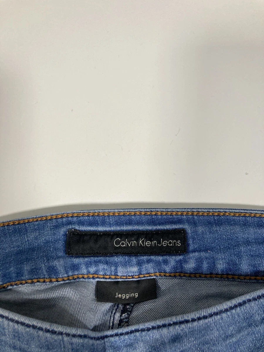CALVIN KLEIN JEGGING Jeans W31 L30 Blue Good Condition