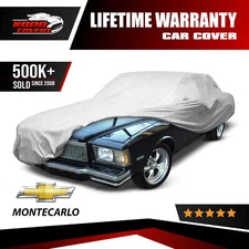 Chevy Monte Carlo 5 Layer Car Cover Outdoor Water Proof Rain Snow Sun 3rd Gen