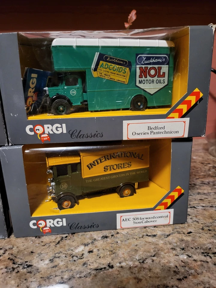 All 4 Corgi Classics diecast Trucks 1:40 - Image 4 of 4