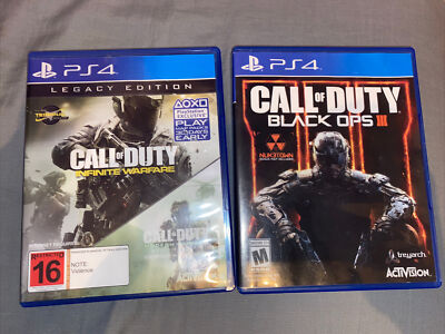 Call of Duty: Black Ops III & Infinite Warfare Legacy Edition  (PlayStation 4