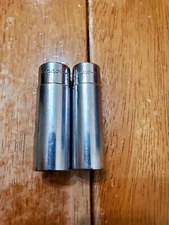 Snap On 1/4 Drive 7/16 1/2 6PT Deep Sockets Lot Of 2
