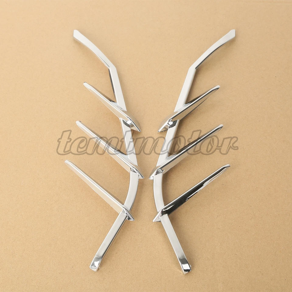 Nuevos deflectores de aire cromados de marco medio embellecedores para Harley Touring Tri Glide 09-23 15 Foto 2 de 4