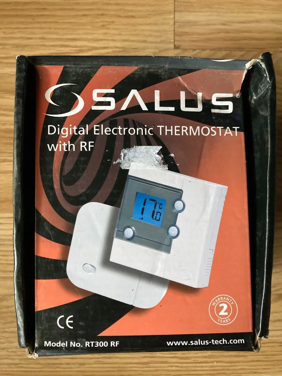 Salus RT300RF Wireless Digital Room Stat Thermostat - £89.99 - FREE POSTAGE  5060103690367 | eBay