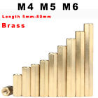 <!--F#f_0-->M4 M5 M6 Hex Hexagonal Pillar Standoff Spacer Support PCB Brass Length 5mm-80mm<!--F/-->