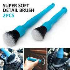 Auto Reinigung Pinsel Set, 2Pcs Auto Detail Reinigungsbürsten Set Detailing