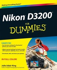Nikon D3200 For Dummies King, Julie Adair paperback Very Good