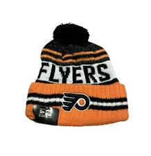 Philadelphia Flyers New Era Beanie Knit Pom Winter NHL Hat NEW